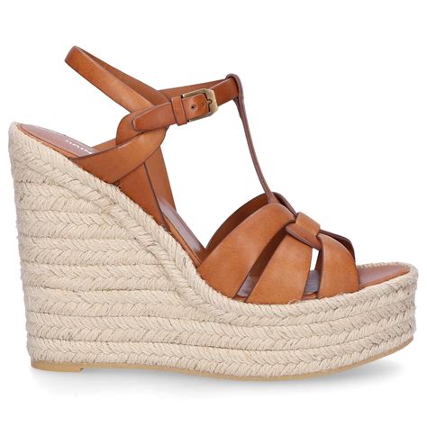 saint laurent espadrille wedge.